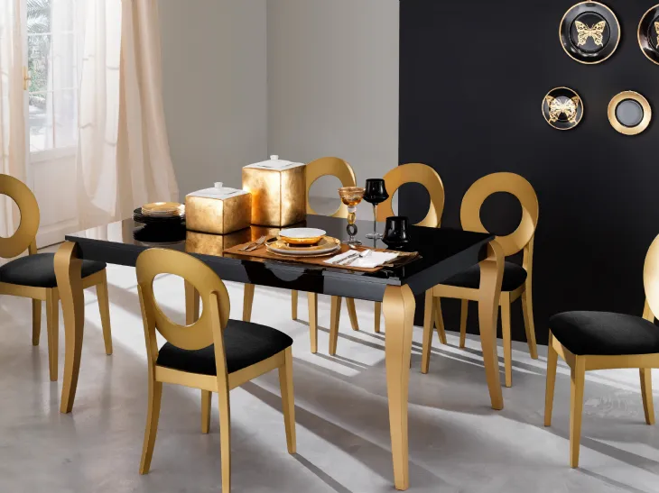 Tavolo fisso Impero Oro di Eurosedia Tavolo fisso Impero Oro di Eurosedia