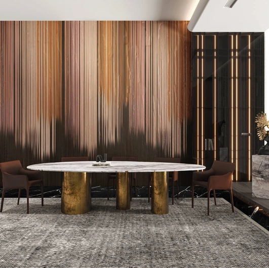 Carta da parati Bronze Rain di London Art