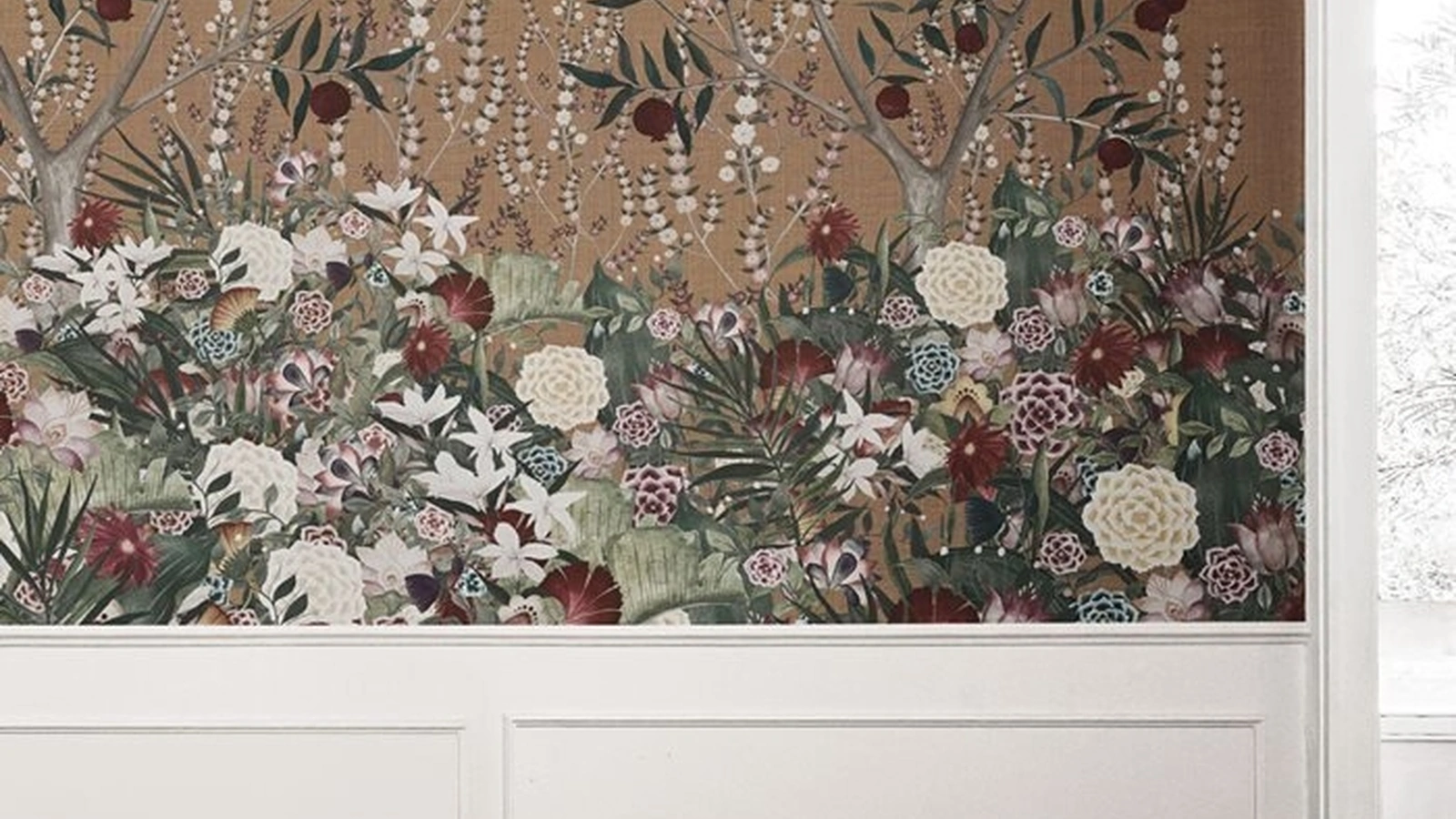 Carta da parati Fleurs Magiques di London Art