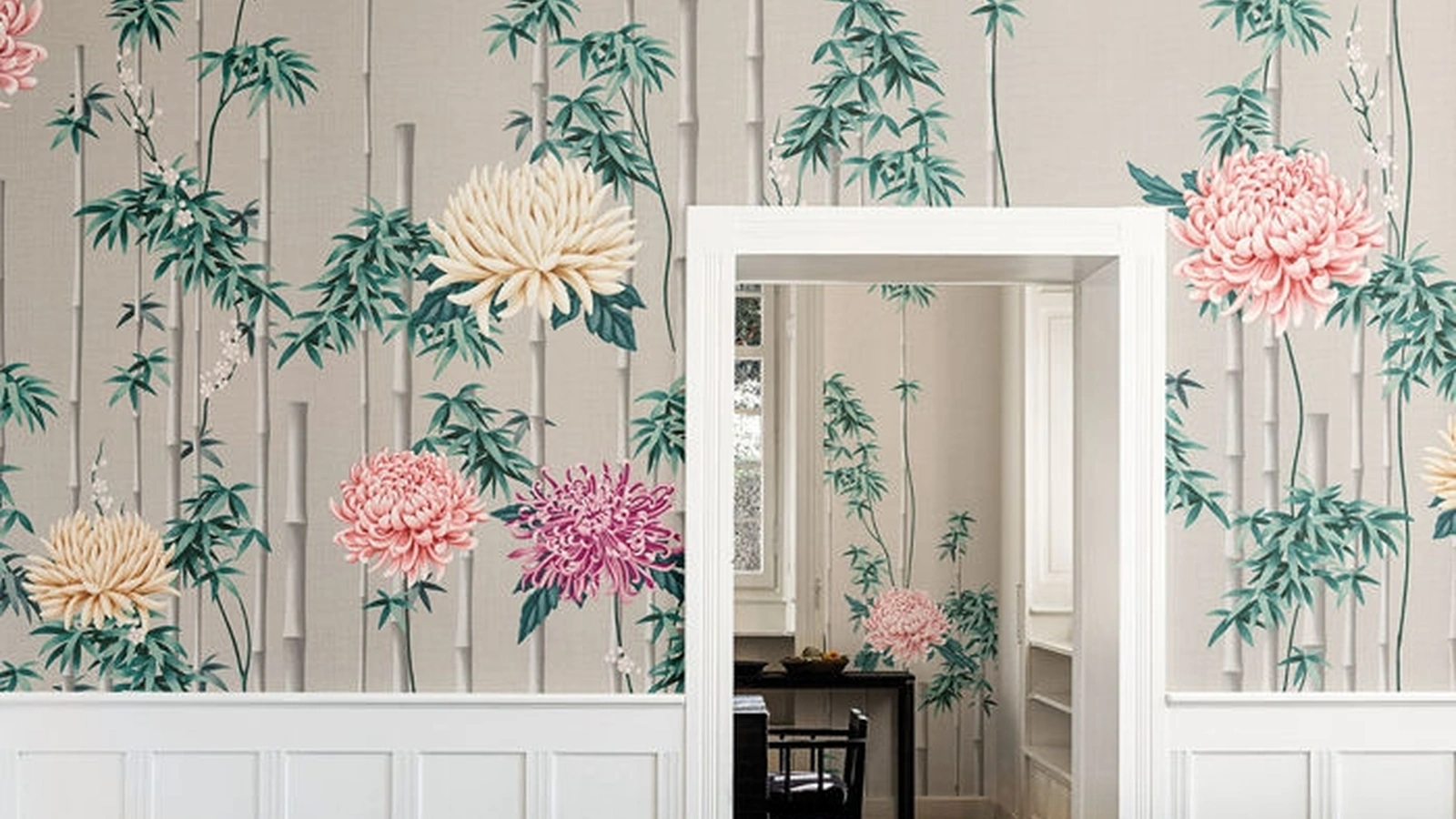 Carta da parati Fuki di London Art