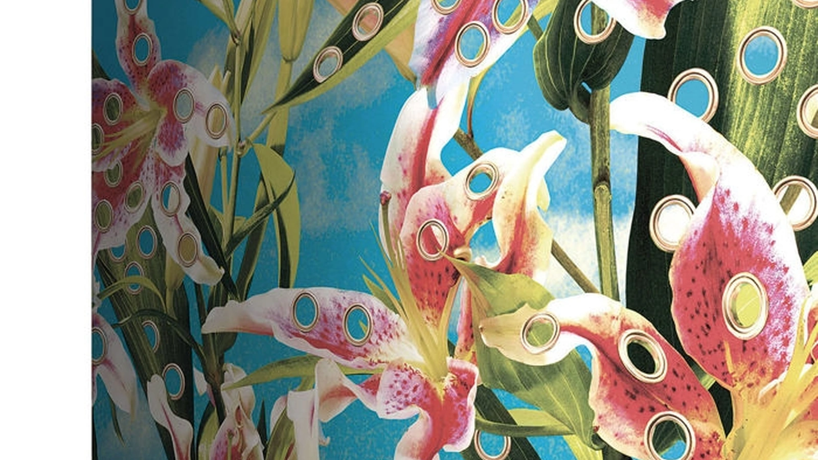 Carta da parati Holes of Paradise di London Art