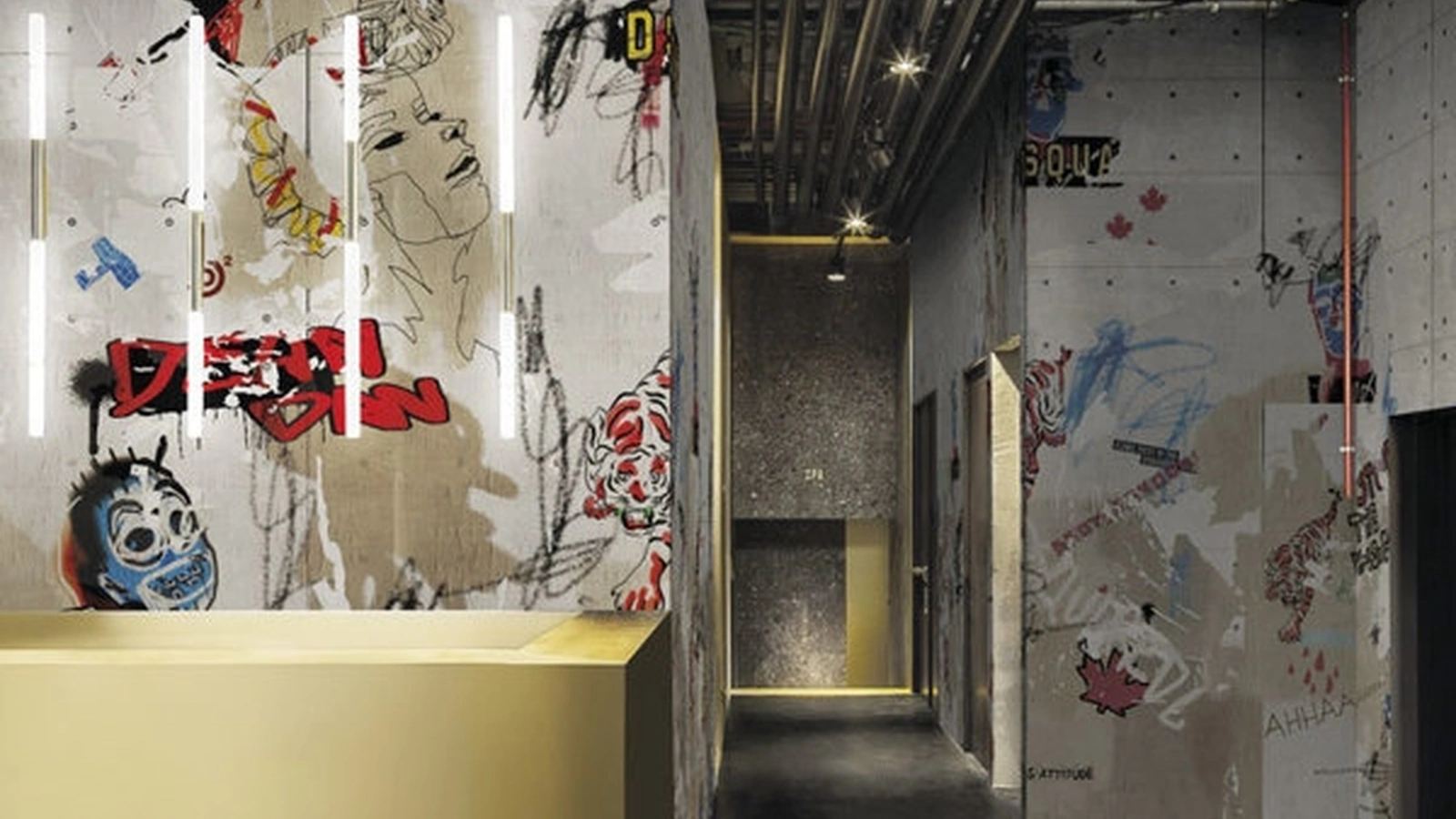 Carta da parati Pop Art di London Art