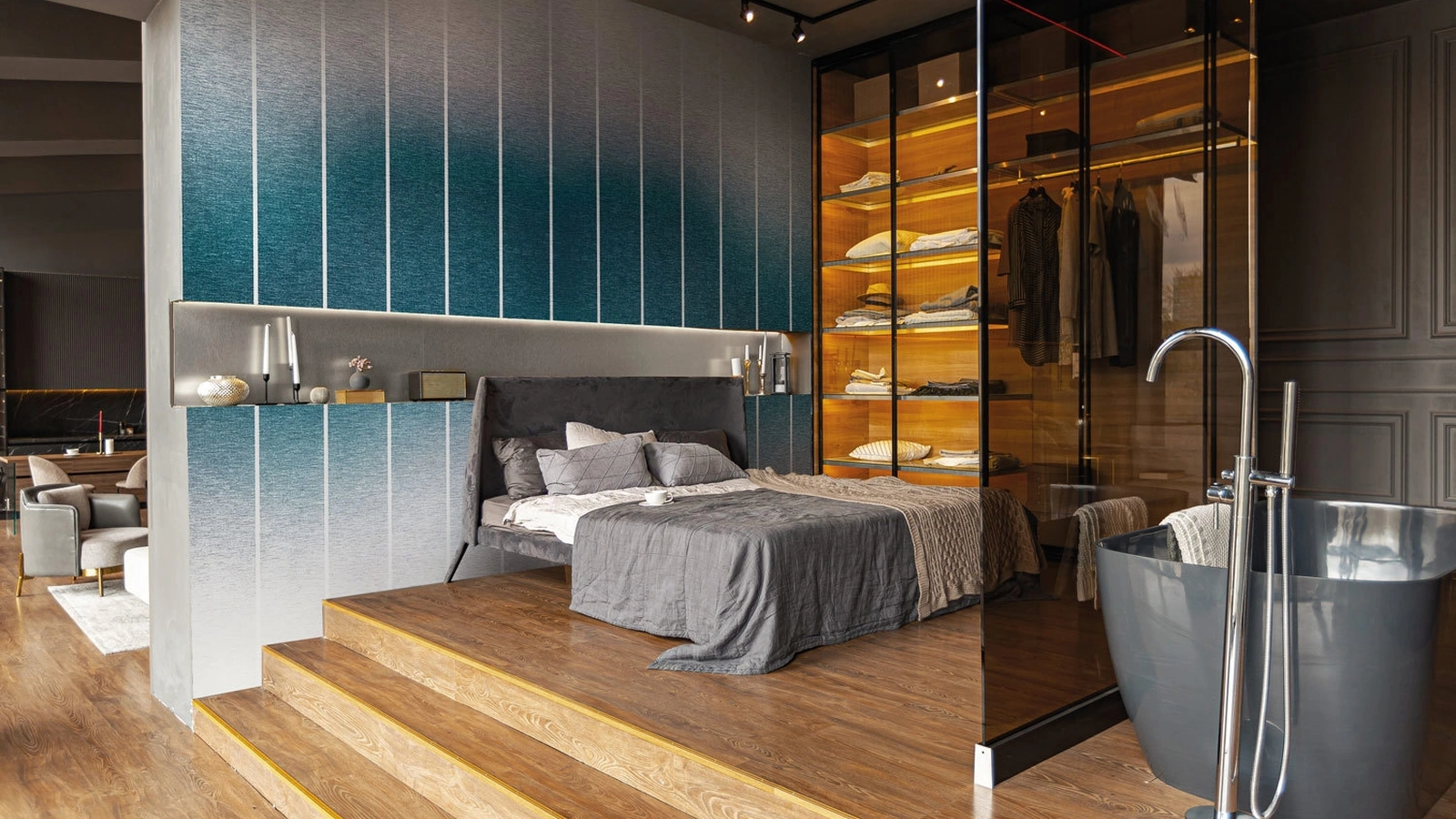 Carta da parati Soft Brush di London Art