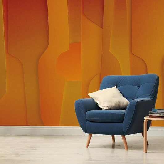 Carta da parati Threedi Herm 2 di Adriani e Rossi