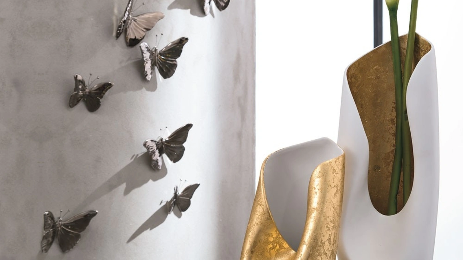 Vaso Calla in ceramica di Adriani e Rossi