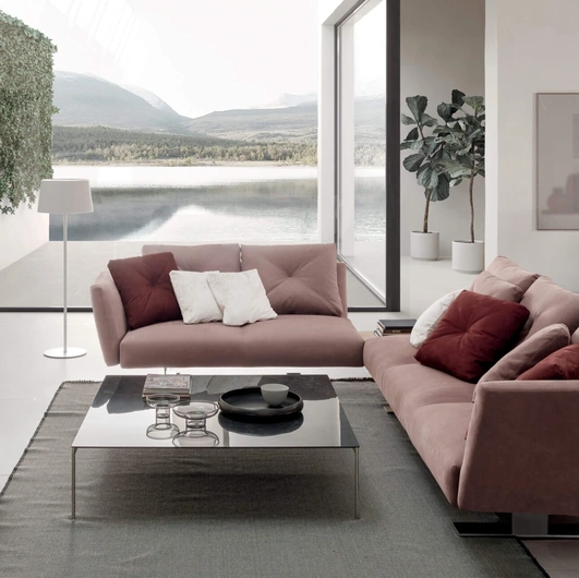 Tavolino quadrato Darwin di Presotto