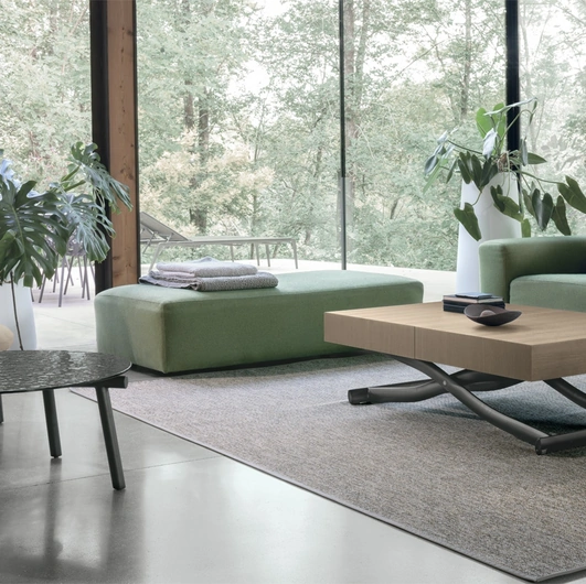 Tavolino trasformabile Dione Wood di Target Point