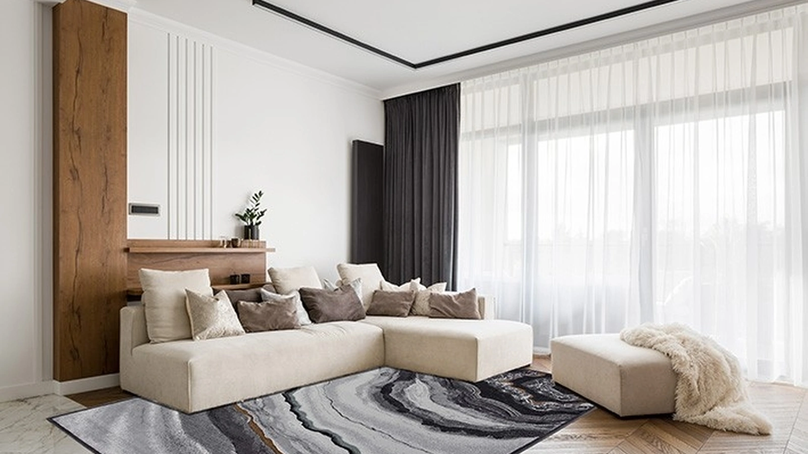 Tappeto di design Gabrielle di Sitap