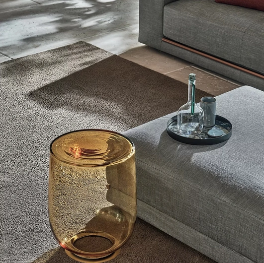 Tavolino H2o in vetro soffiato di Bontempi