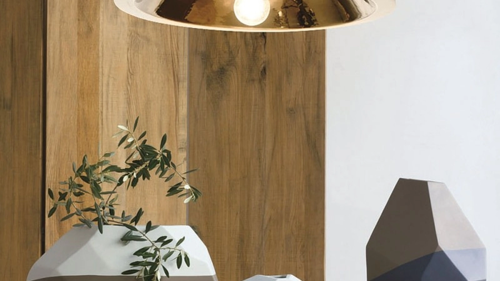 Vaso in ceramica opaca bicolore Sface di Adriani e Rossi