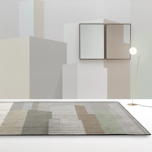 Tappeto Rainbow Rayon di Adriani e Rossi