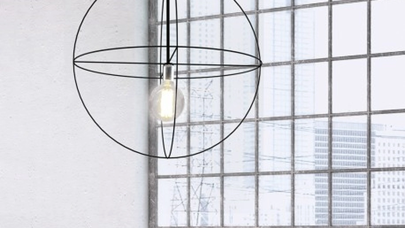 Lampada a sospensione in metallo Astrolabio di Adriani e Rossi