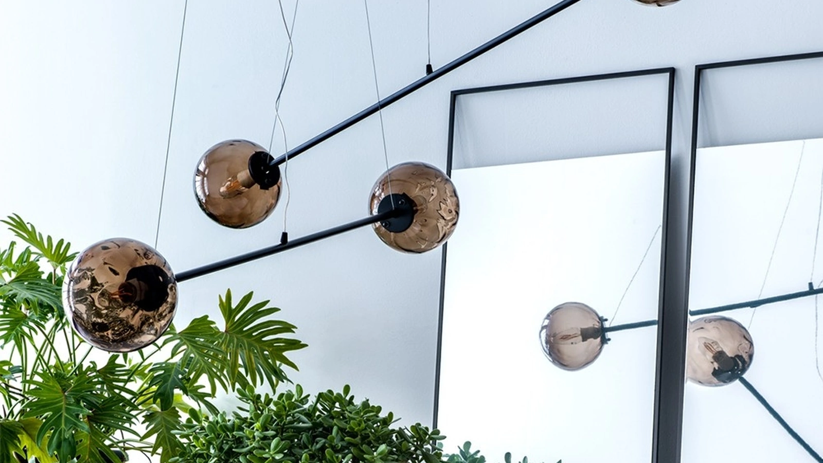 Lampada a sospensione Gym di Adriani e Rossi