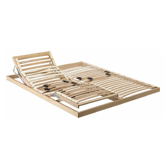 Rete Letto Range Matic motorizzata in legno di faggio di Oggioni