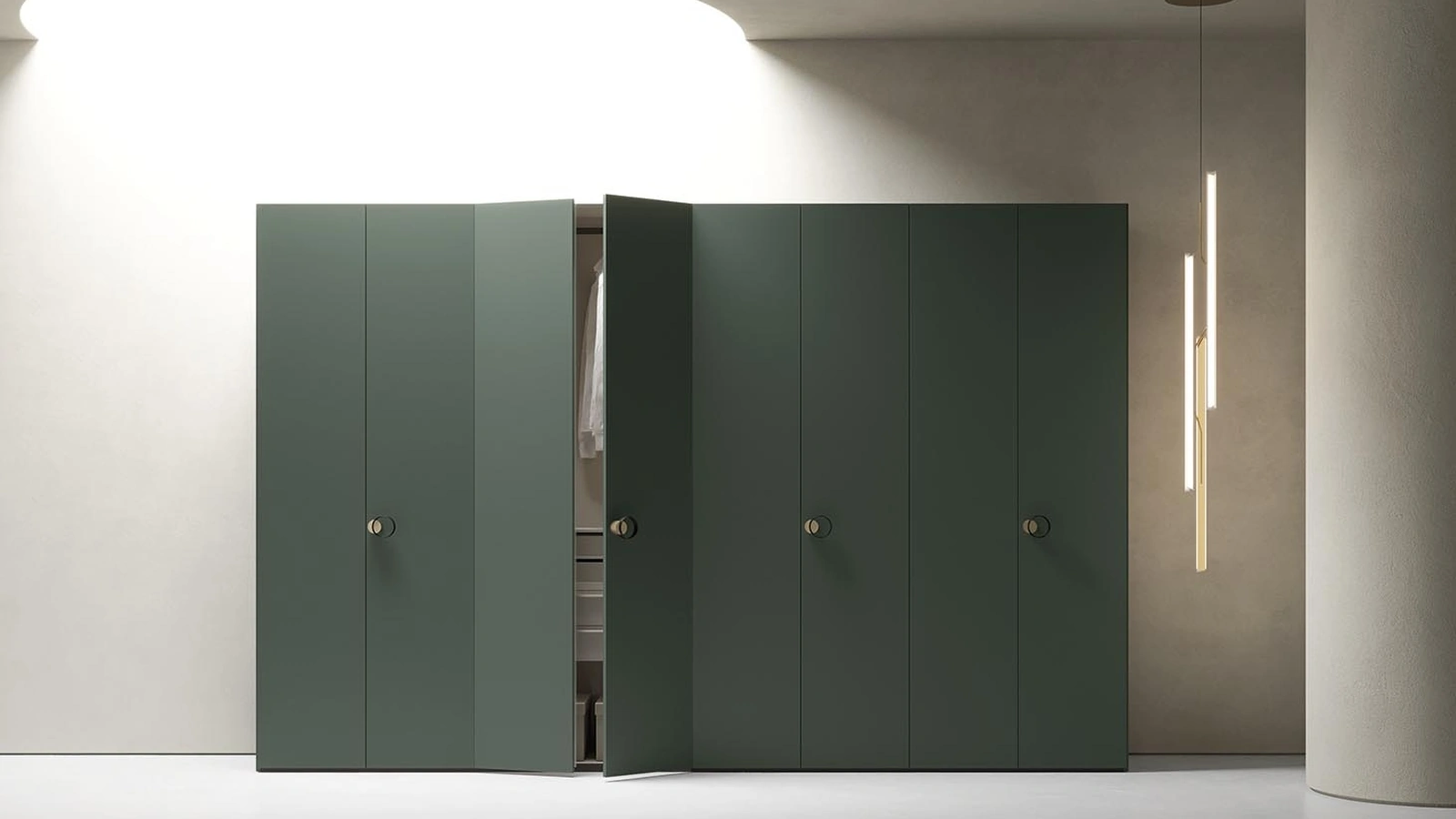 Armadio con ante battenti Even di Alf Da Frè