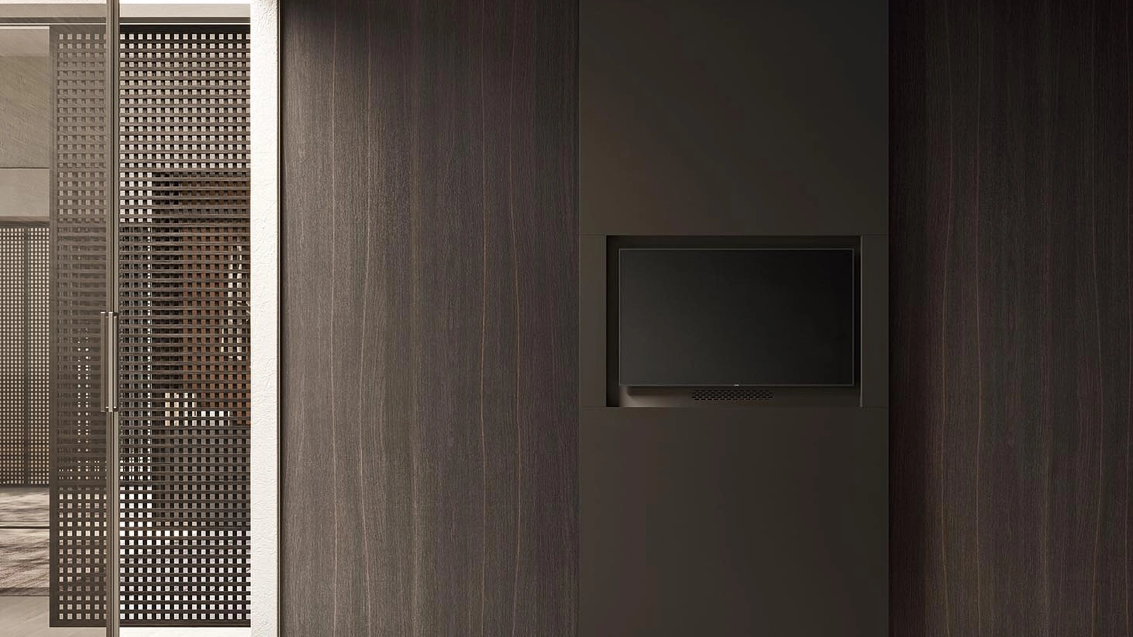 Armadio con ante scorrevoli Television di Alf Da Frè