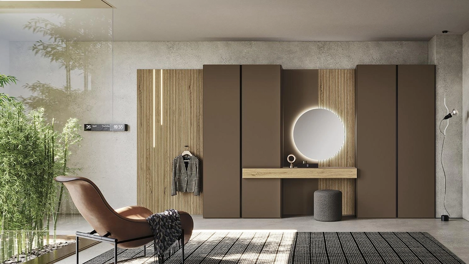 Armadio con ante battenti Comp N25 di Mobilgam