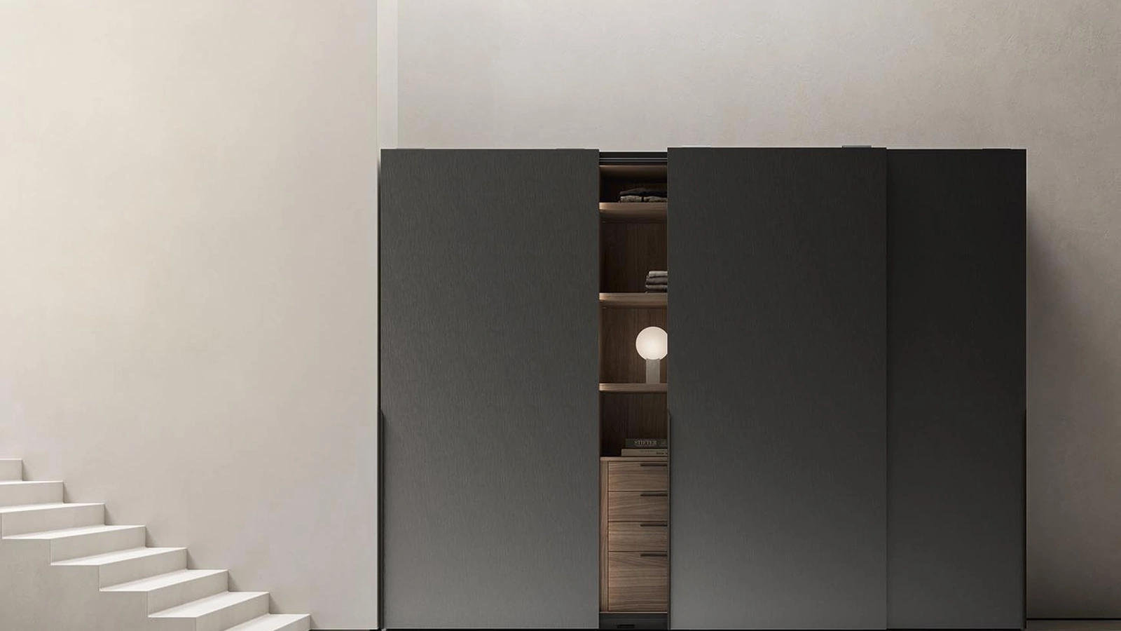 Armadio con ante scorrevoli Even di Alf Da Frè