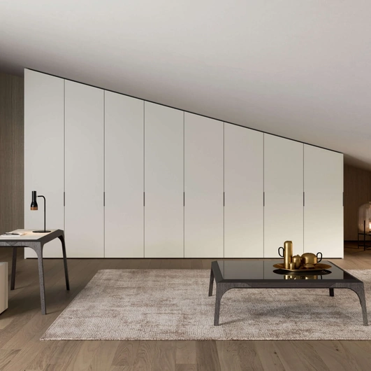 Armadio con ante battenti Su Misura per mansarde di Presotto