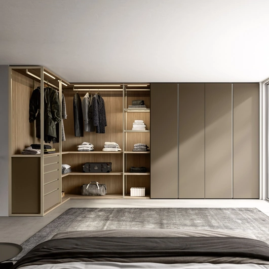 Armadio angolare Tape di Sangiacomo