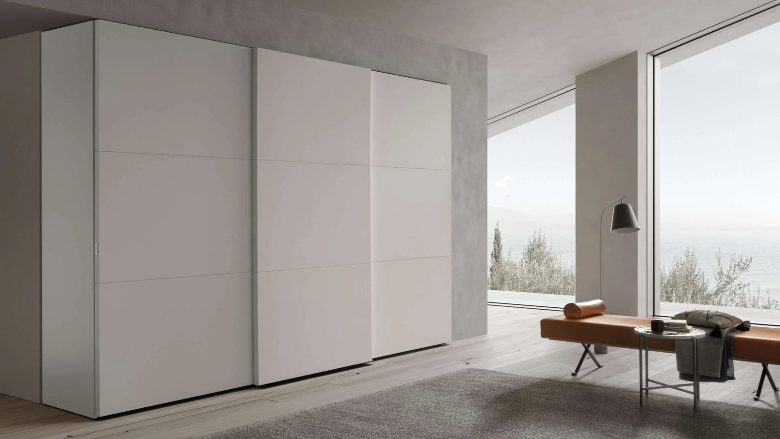 Armadio con ante scorrevoli Tris di Presotto