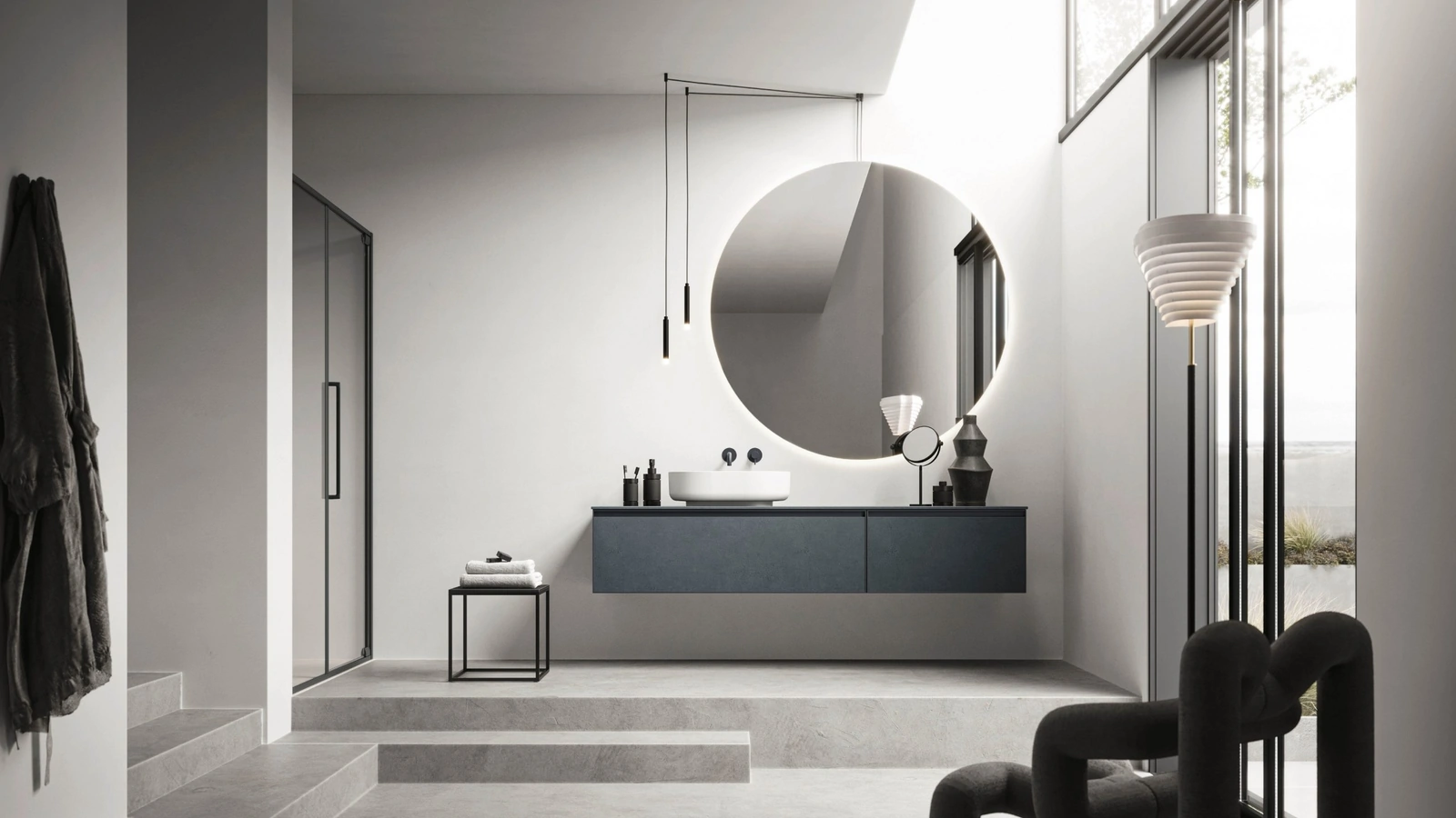 Mobile da Bagno sospeso Absolute 42 di Arbi