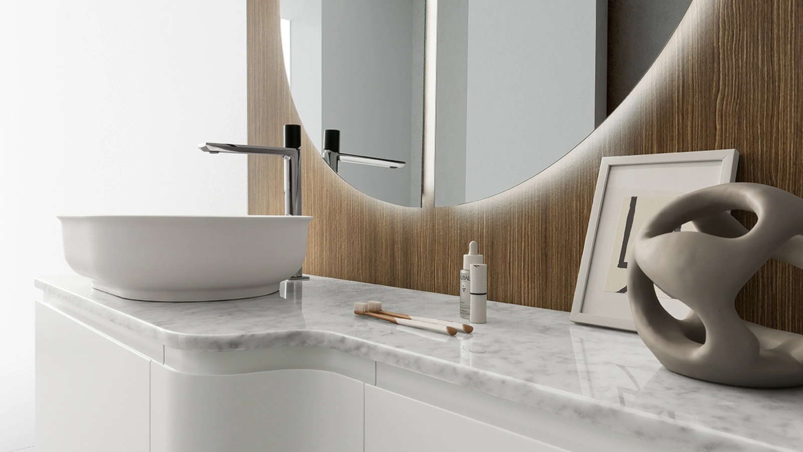 Mobile da Bagno sospeso Gola 05 di Archeda