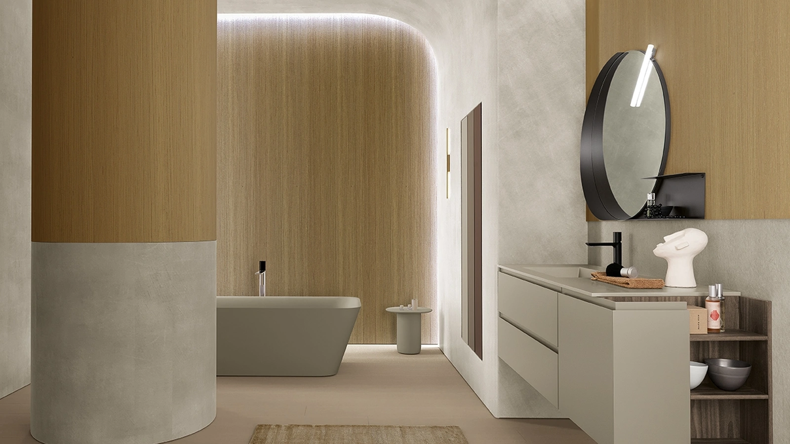 Mobile da Bagno sospeso Gola 09 di Archeda