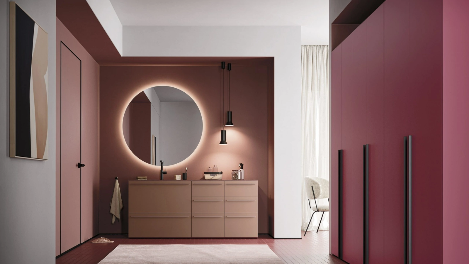 Mobile da Bagno a terra Bolle 01 di Arbi