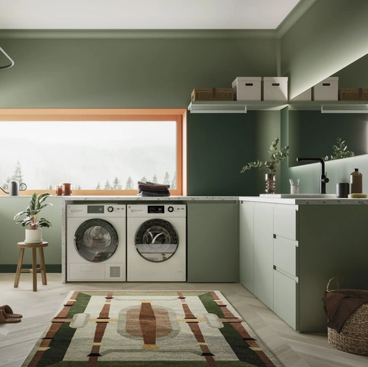 Mobile da Bagno per lavanderia Bolle J 07 di Arbi