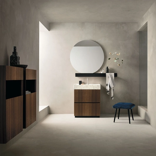Mobile da Bagno a terra Code 03 in legno di Arbi