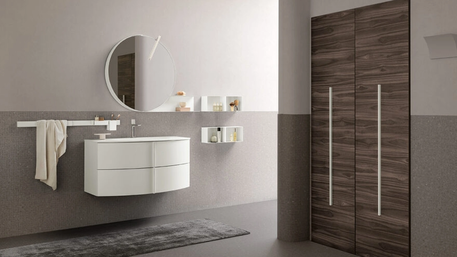 Mobile da Bagno sospeso Essenze 02 di Archeda