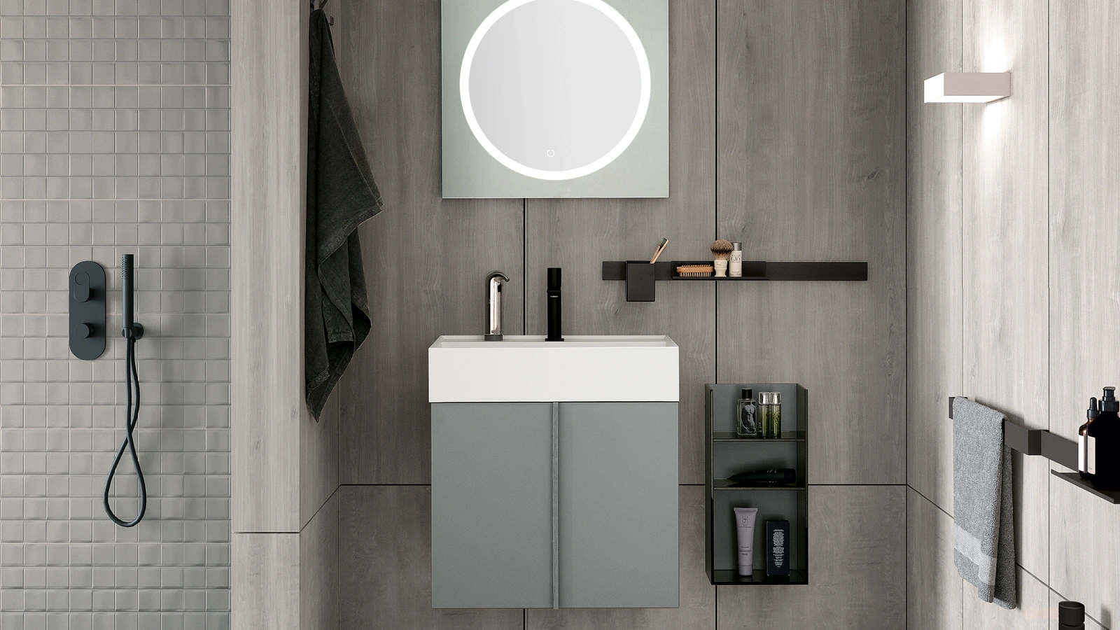 Mobile da Bagno sospeso Essenze 14 di Archeda