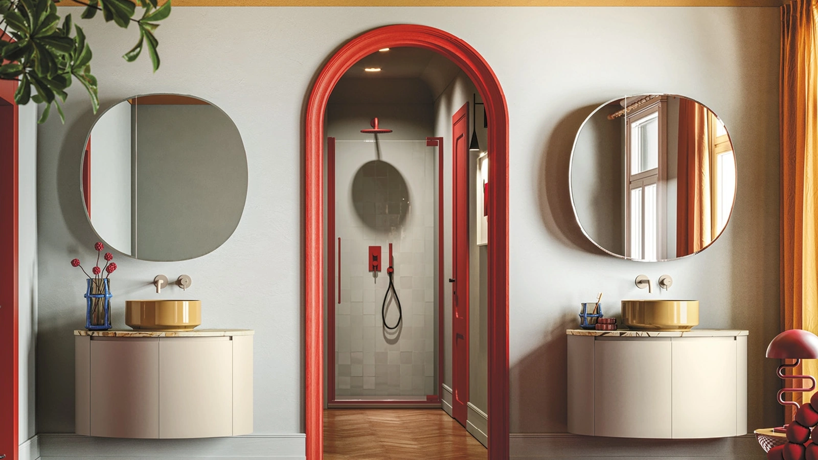 Mobile da Bagno sospeso Fusion 41 di Arbi