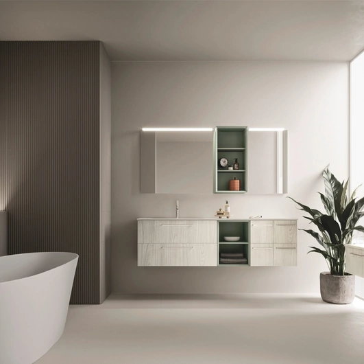 Mobile da Bagno sospeso Ho-me plus liscio 41 di Arbi