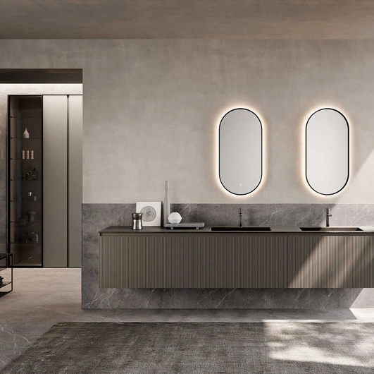 Mobile da Bagno sospeso M2 System 233 di Baxar