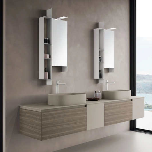 Mobile da Bagno sospeso M2 System 246 di Baxar