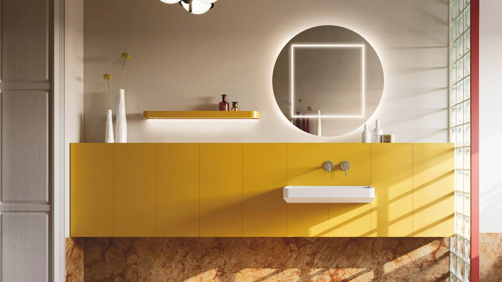 Mobile da Bagno sospeso salvaspazio Over 01 di Arbi