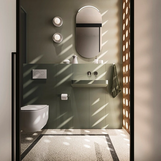 Mobile da Bagno a terra salvaspazio Over 02 di Arbi