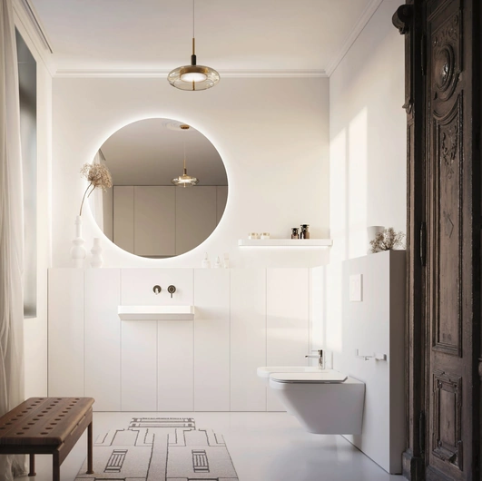 Mobile da Bagno a terra salvaspazio Over 03 di Arbi