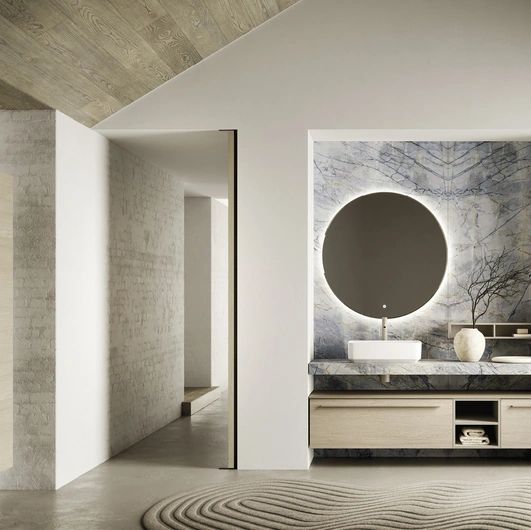 Mobile da Bagno sospeso Sky Liscio 34 di Arbi