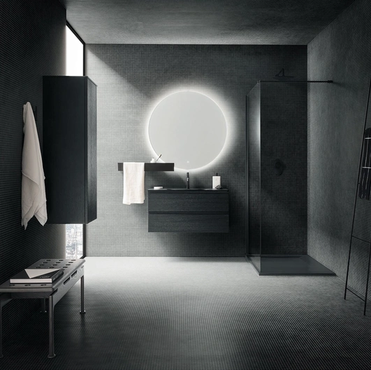 Mobile da Bagno sospeso Street 04 in legno di Arbi