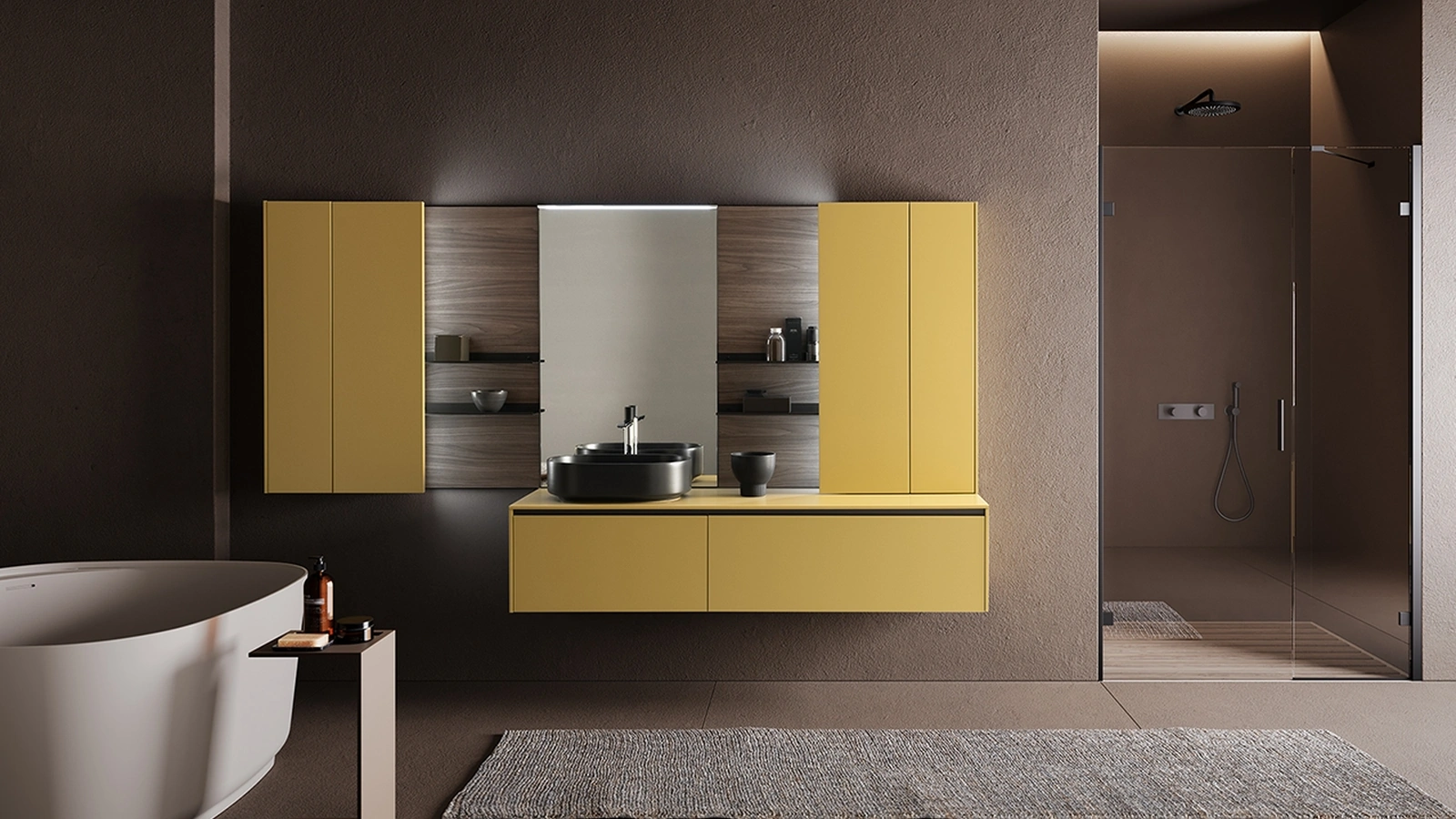 Mobile da Bagno sospeso Tulle 10 di Archeda