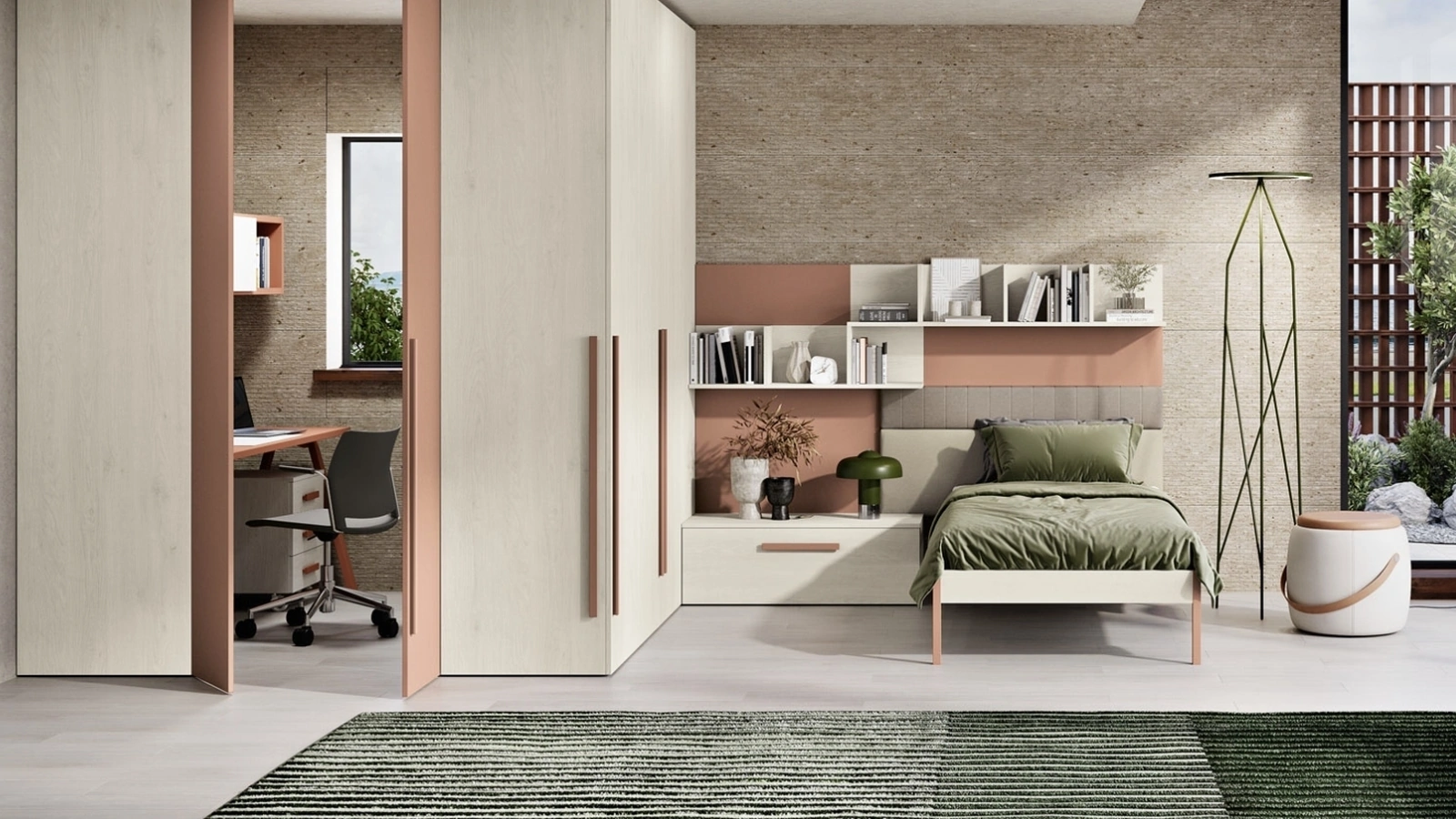 Cameretta componibile 102 di Ferrimobili