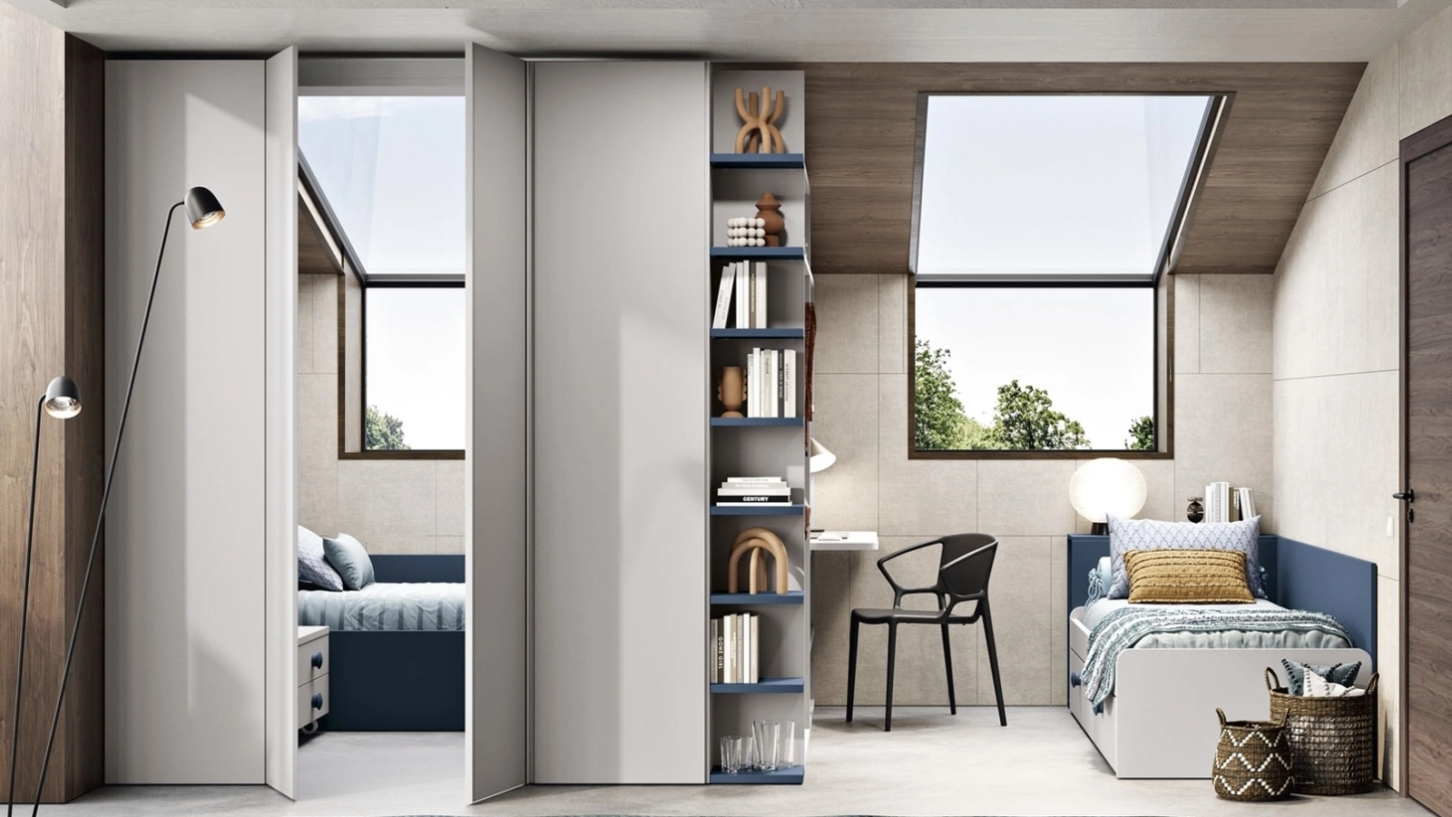 Cameretta componibile 109 di Ferrimobili