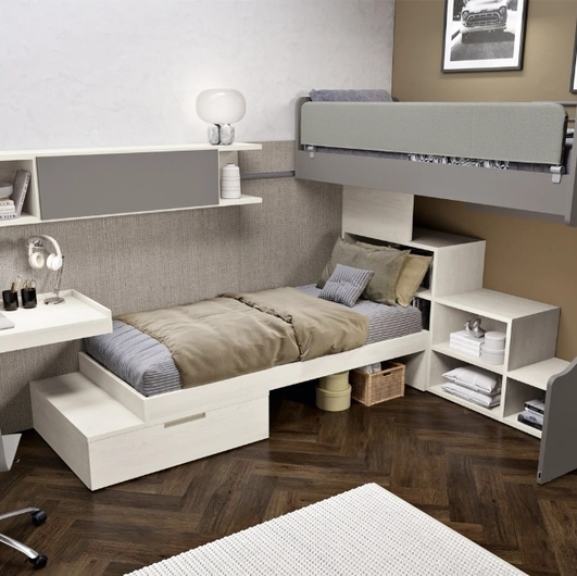 Cameretta 139 con letto scorrevole di Ferrimobili