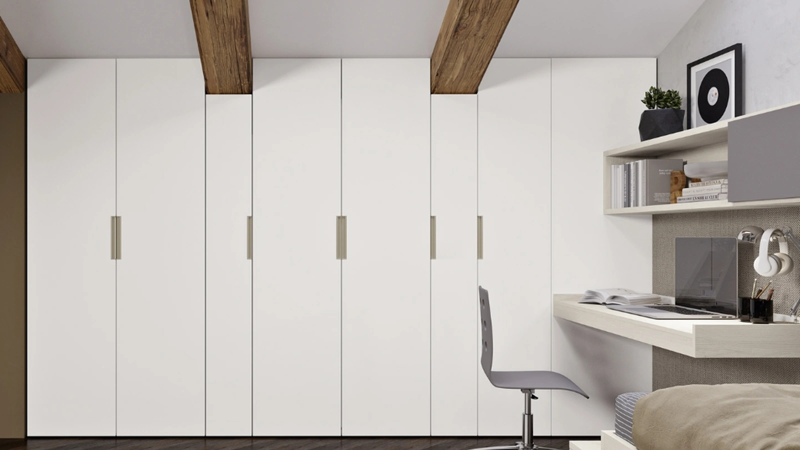 Cameretta 139 con letto scorrevole di Ferrimobili