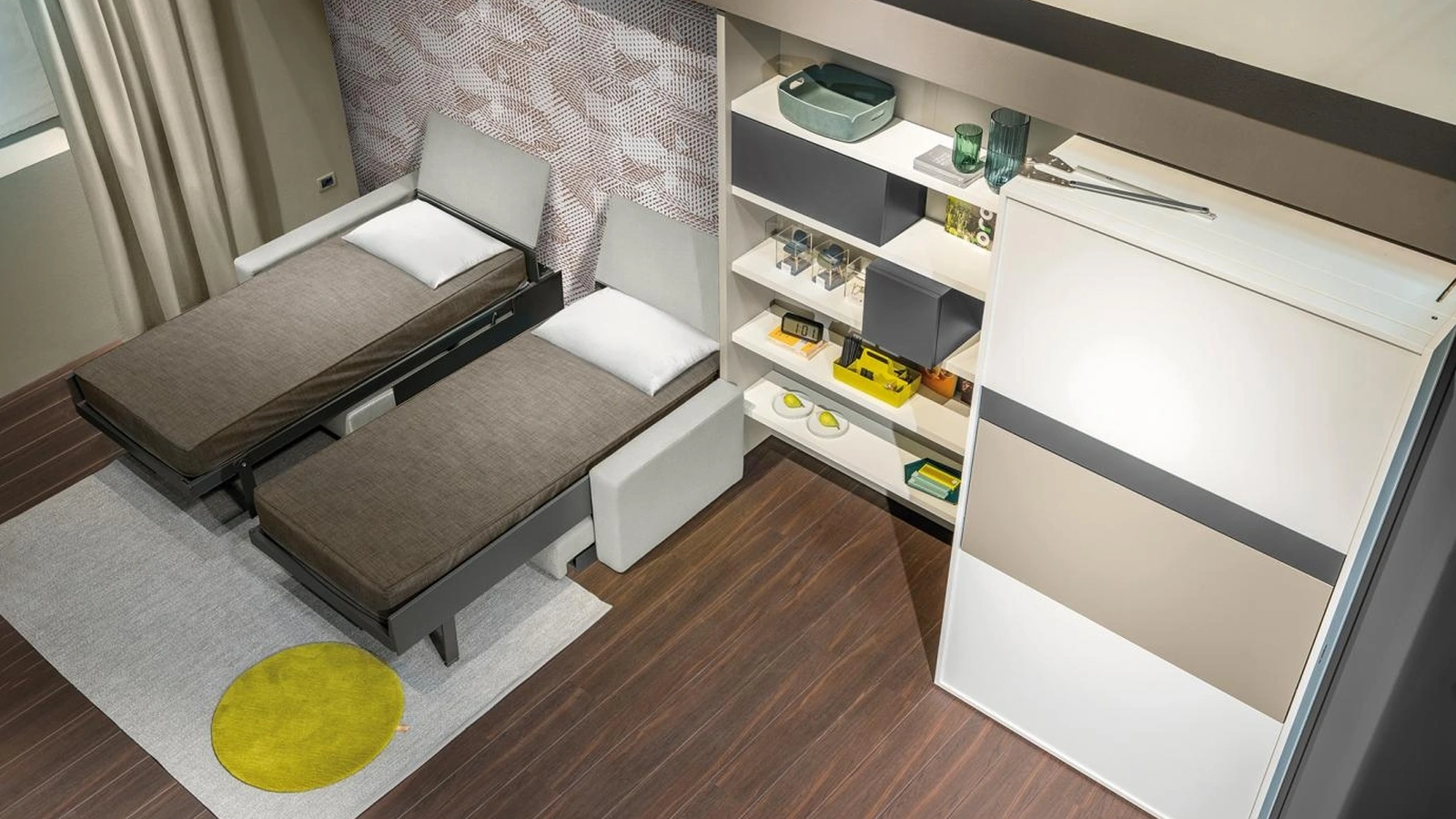 Cameretta salvaspazio Ella & Louis di Clei