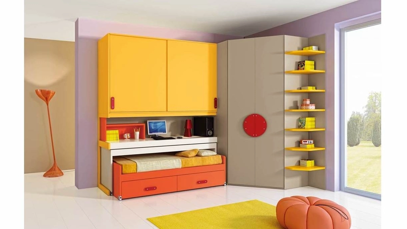 Cameretta 603 salvaspazio di Ferrimobili