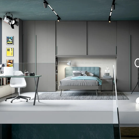 Cameretta a ponte Layout 04B di Doimo Cityline